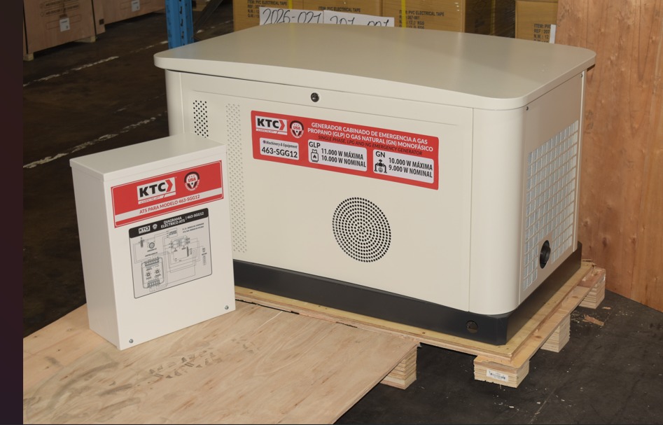 Generadores electricos a gas KTC